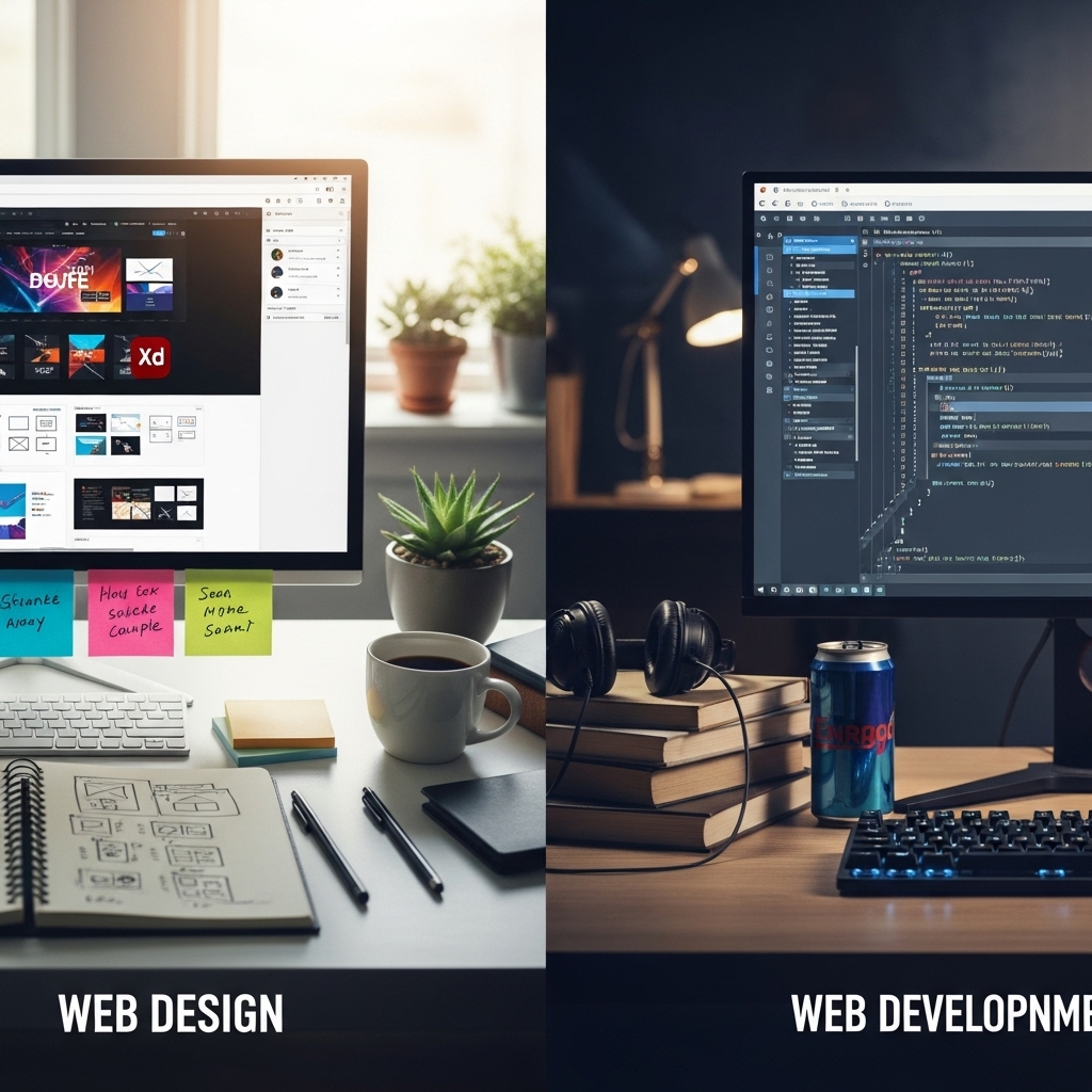 Difference Between Web Design and Web Development