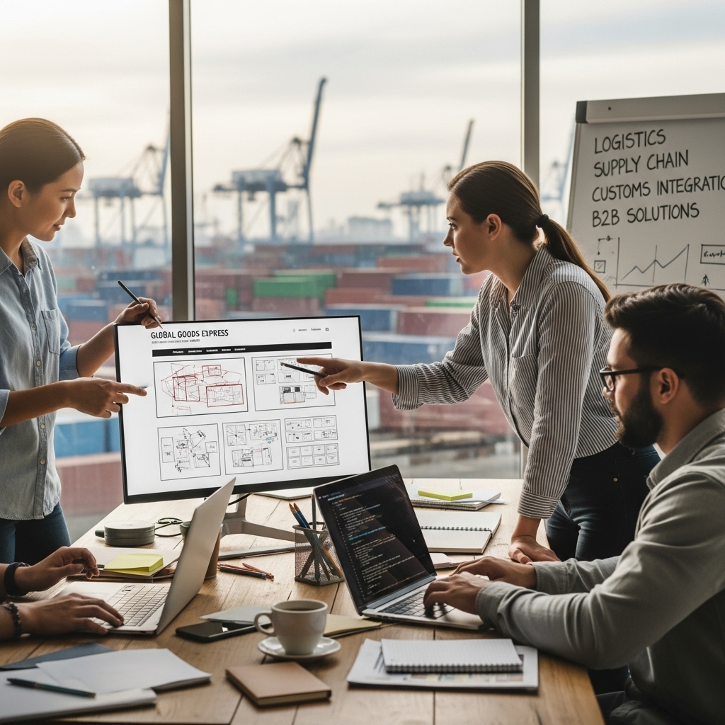 Export & Import Business Website Designers