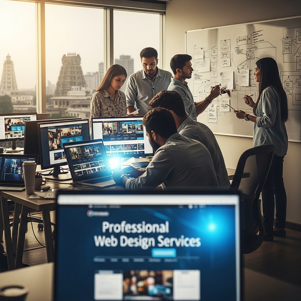 Professional Web Design Services Near Me in Chennai