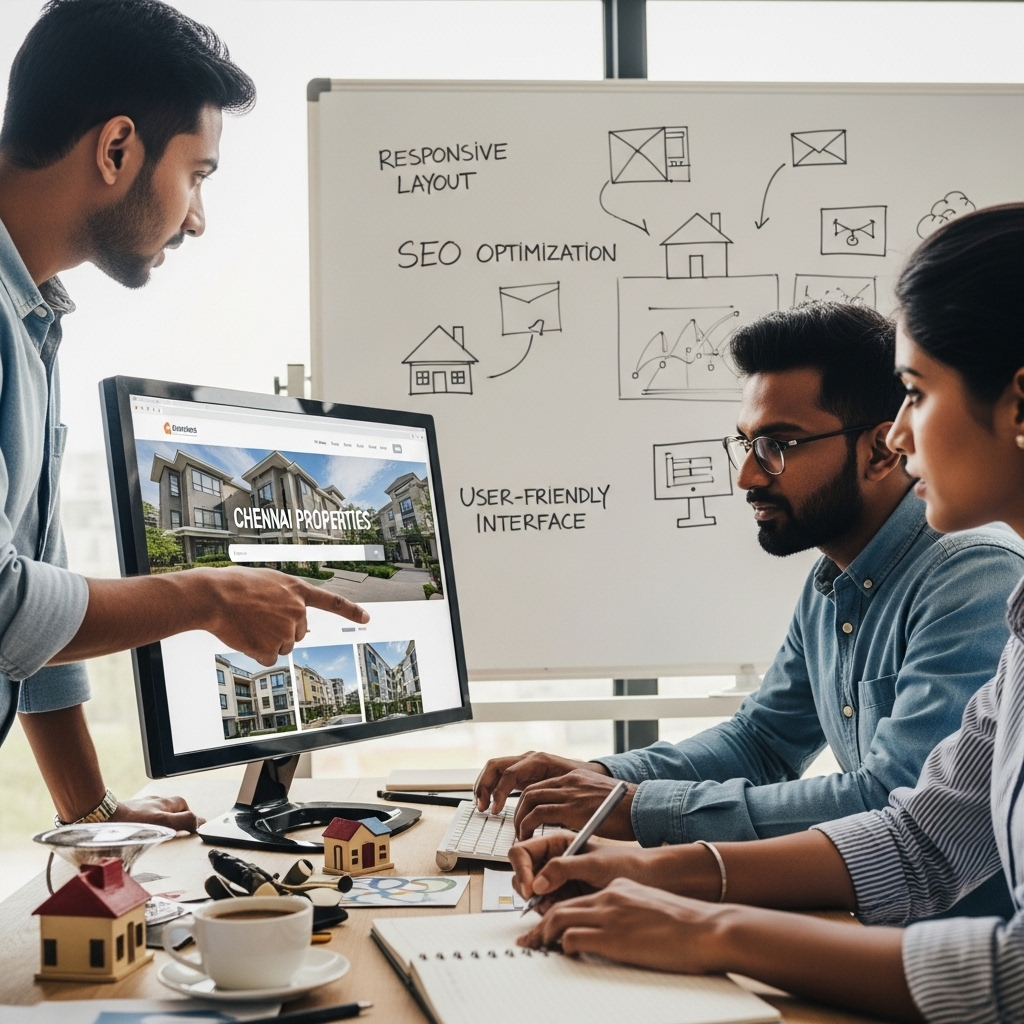 Professional Website Design for Chennai Real Estate Agents