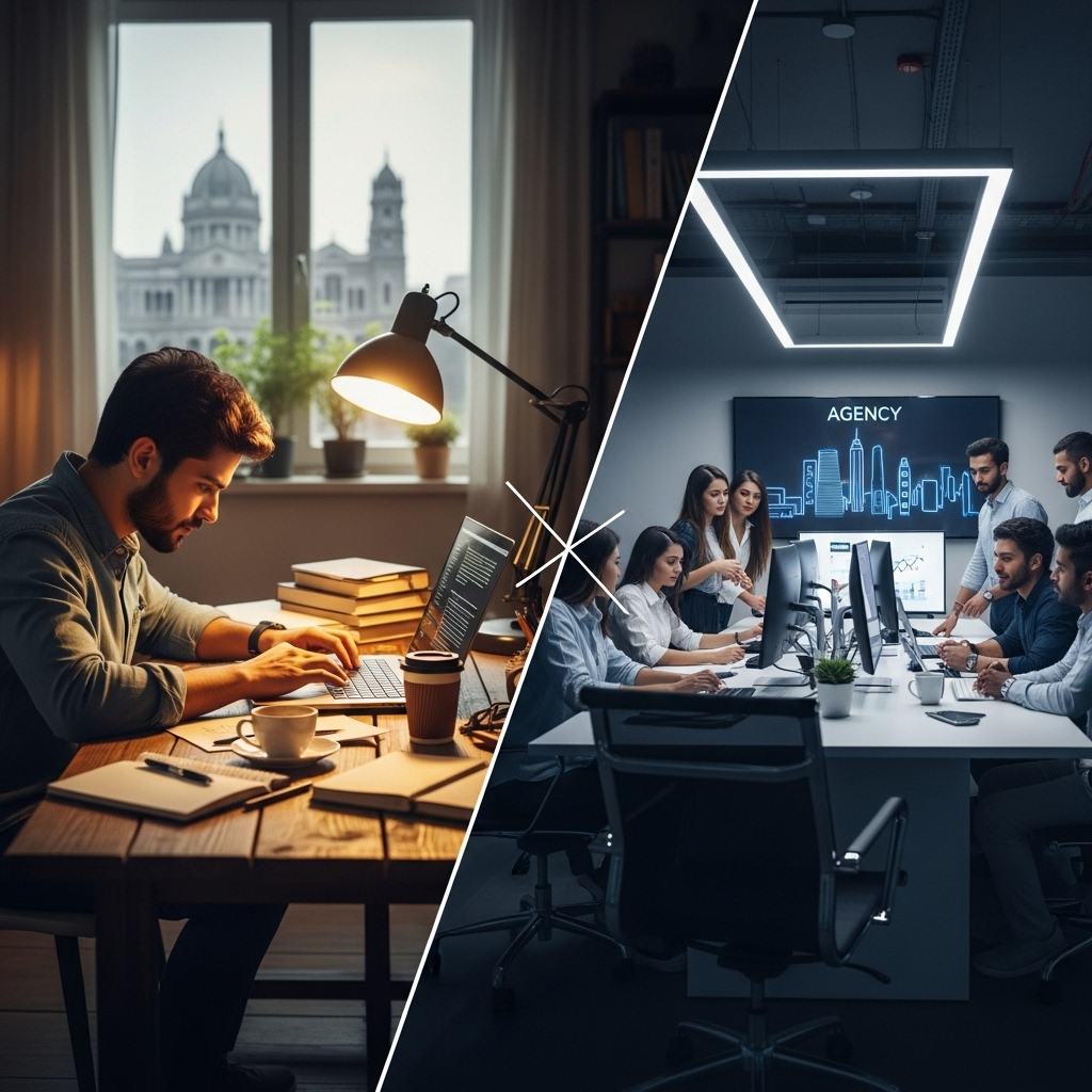 Should You Hire a Freelancer or Agency in Chennai