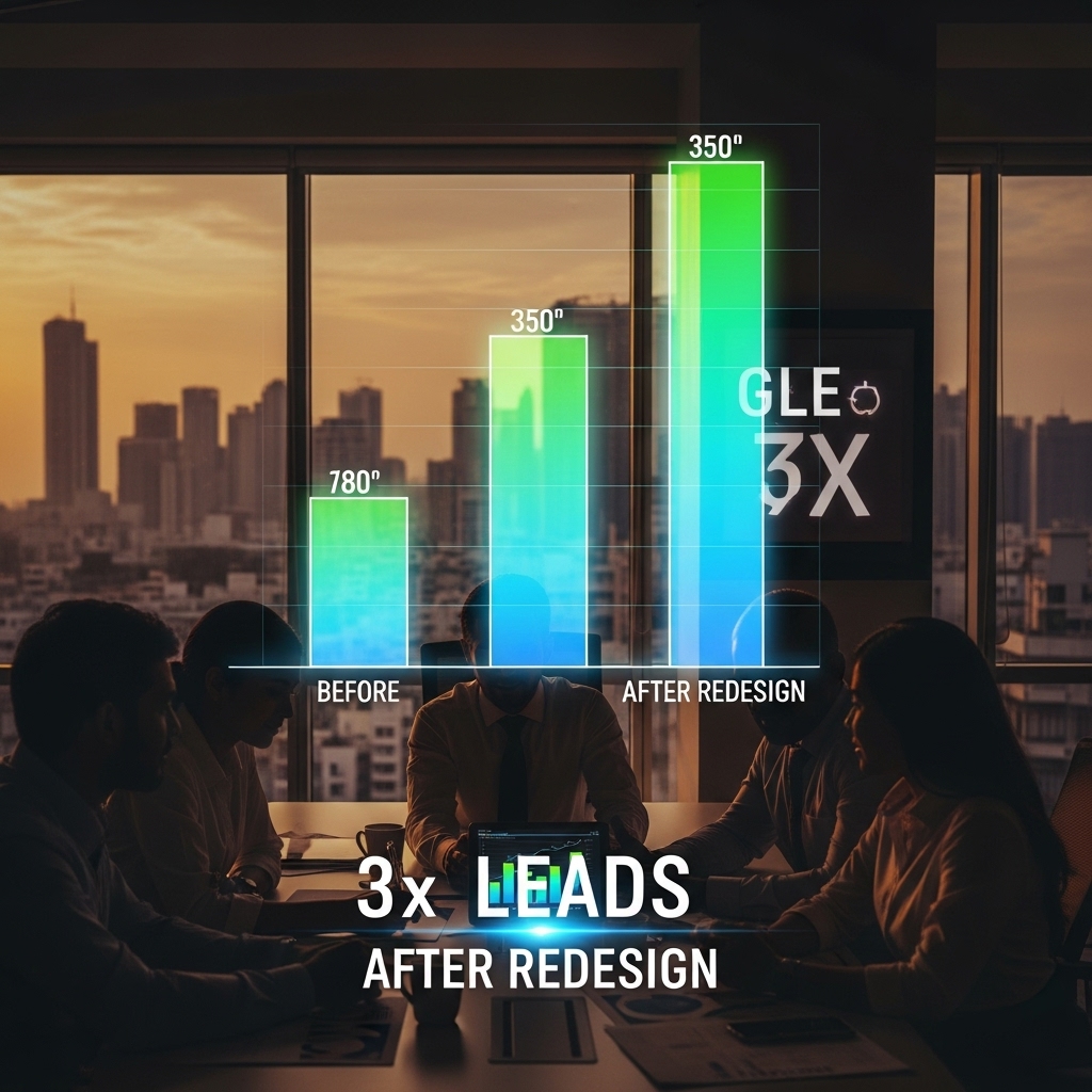 Chennai Business Case Study: 3× Leads After Redesign