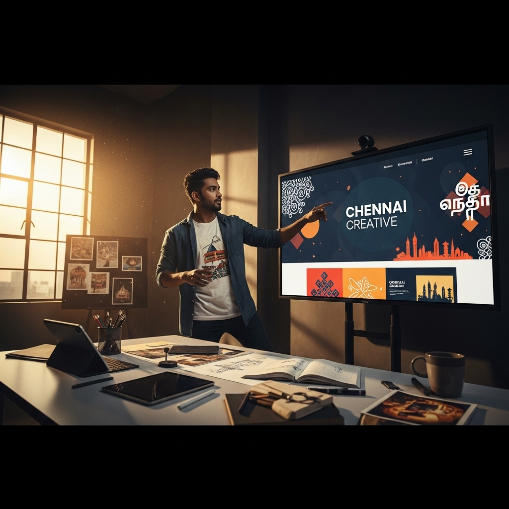 Creative Hero Section Ideas for Chennai Designers
