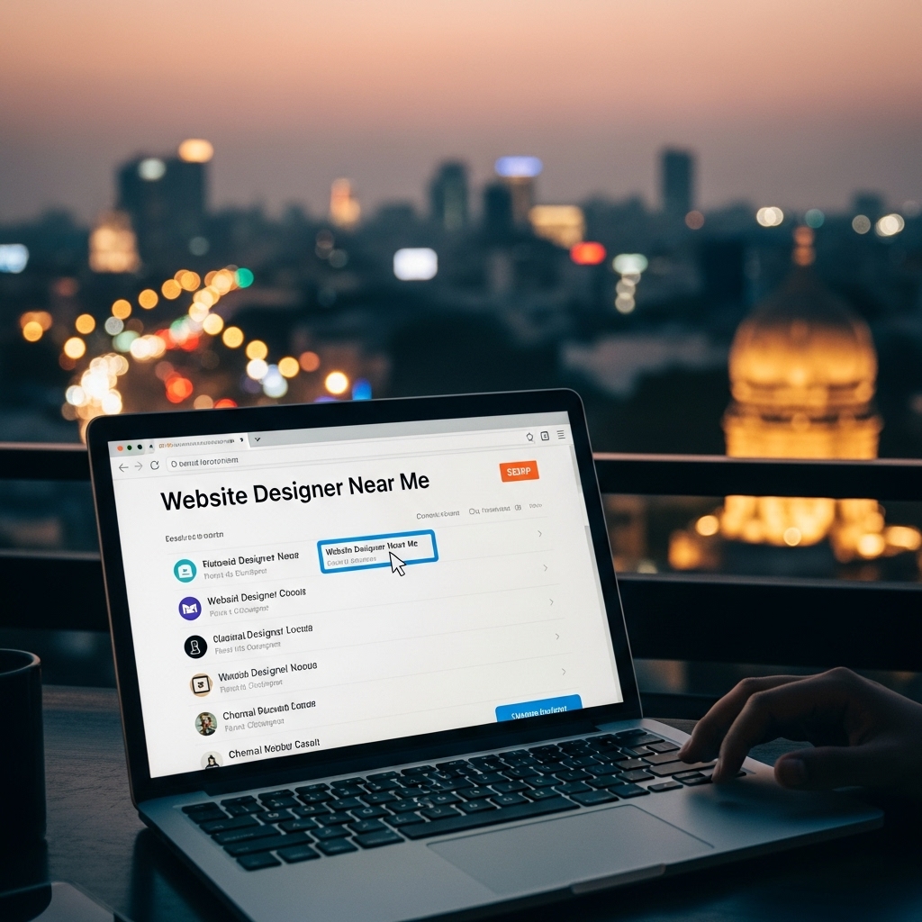 How to Rank for “Website Designer Near Me” in Chennai