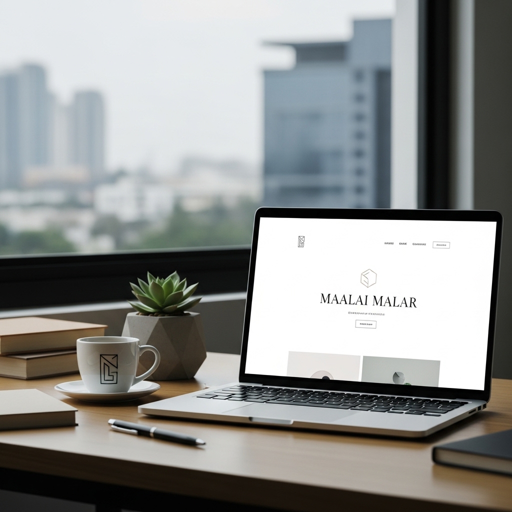 Minimalist Web Design for Chennai Startups