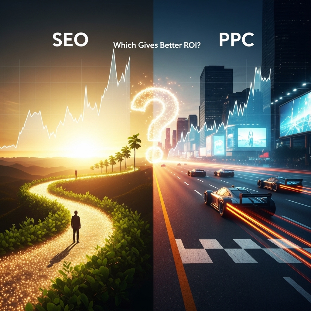 SEO vs. PPC (Google Ads): Which Gives Better ROI?