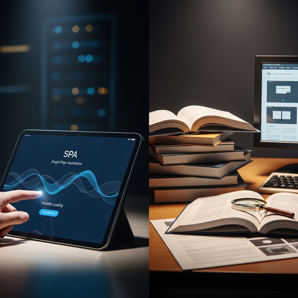 Single Page Application (SPA) vs. Multi-Page Website
