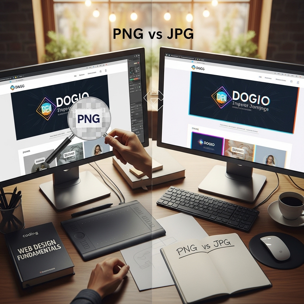 Why PNG vs JPG Matters in Web Design
