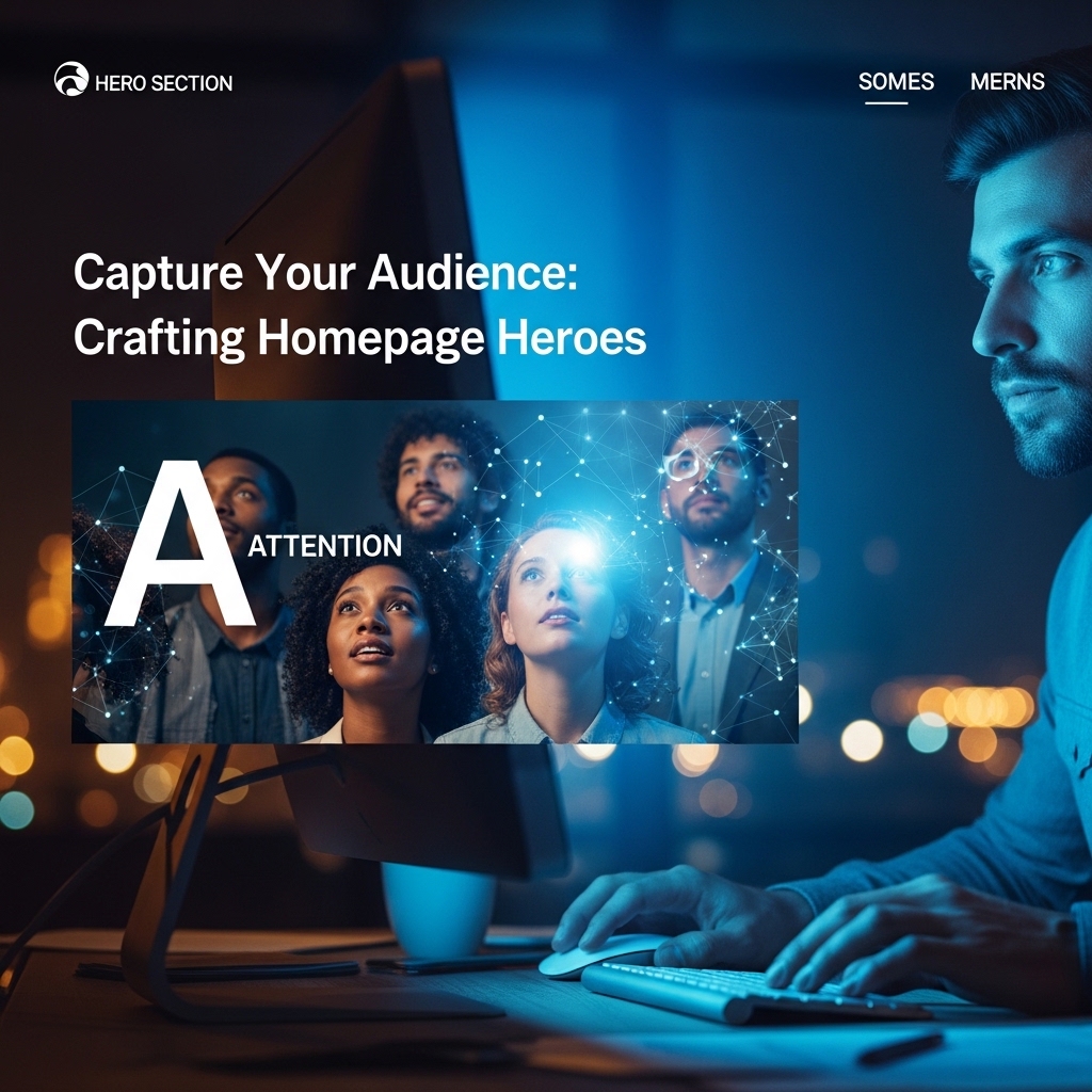 How to create attention-grabbing homepage hero sections