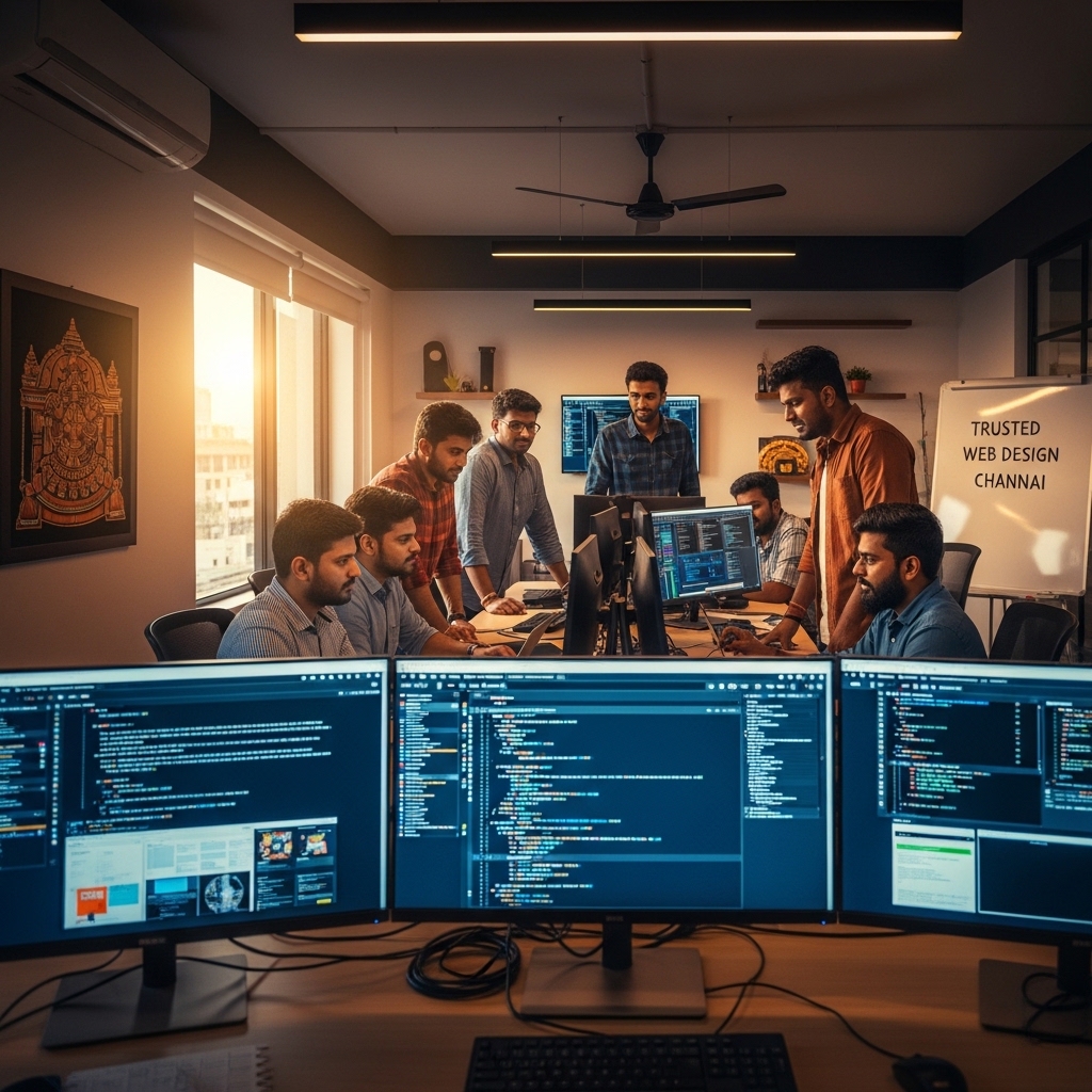 Trusted web design company near me Chennai