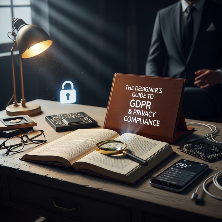 A stunning cinematic, award-winning photography shot related to The Designer’s Guide to GDPR & Privacy Compliance, going to use for blog