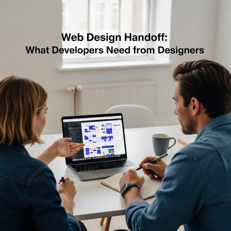 A stunning cinematic, award-winning photography shot related to Web Design Handoff: What Developers Need from Designers, going to use for blog