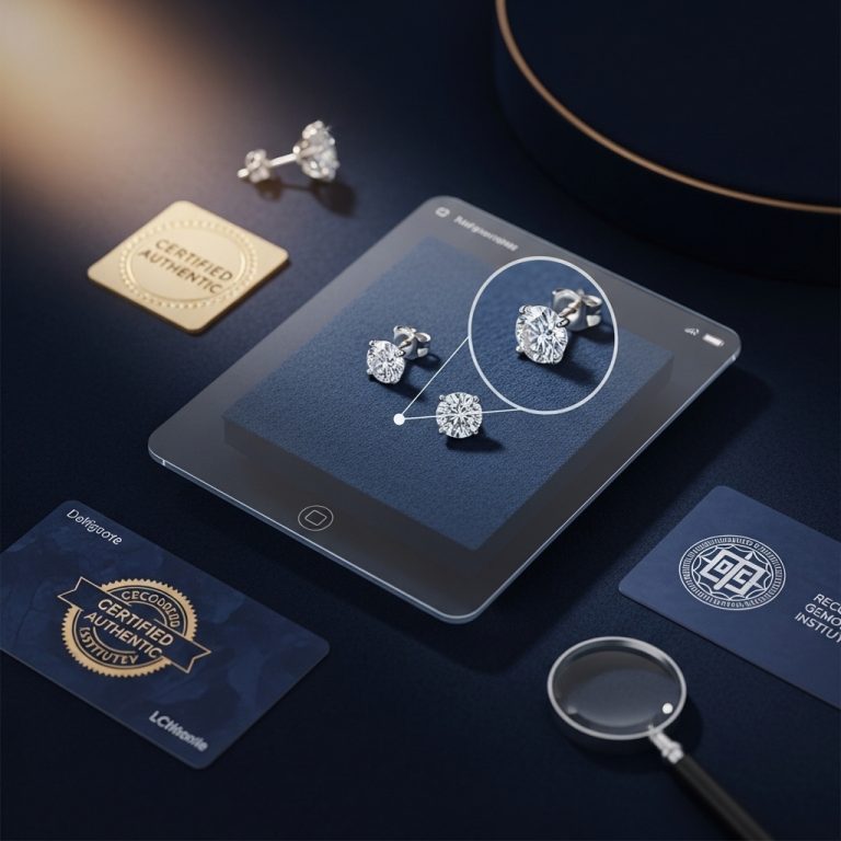 A stunning cinematic, award-winning photography shot related to Jewellery Ecommerce UX: Visuals, Zoom & Trust Signals, going to use for blog