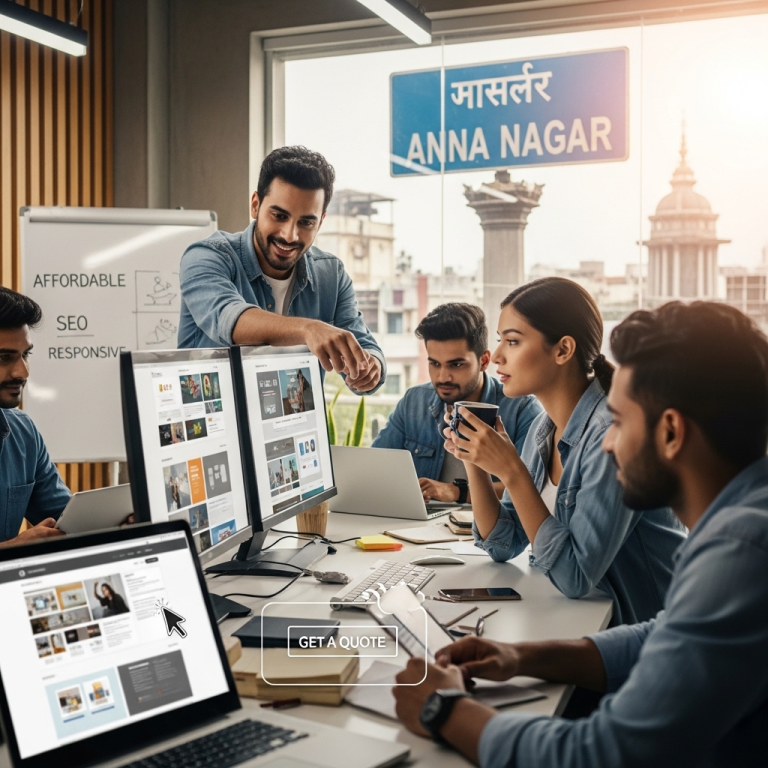 Affordable website design in Anna Nagar