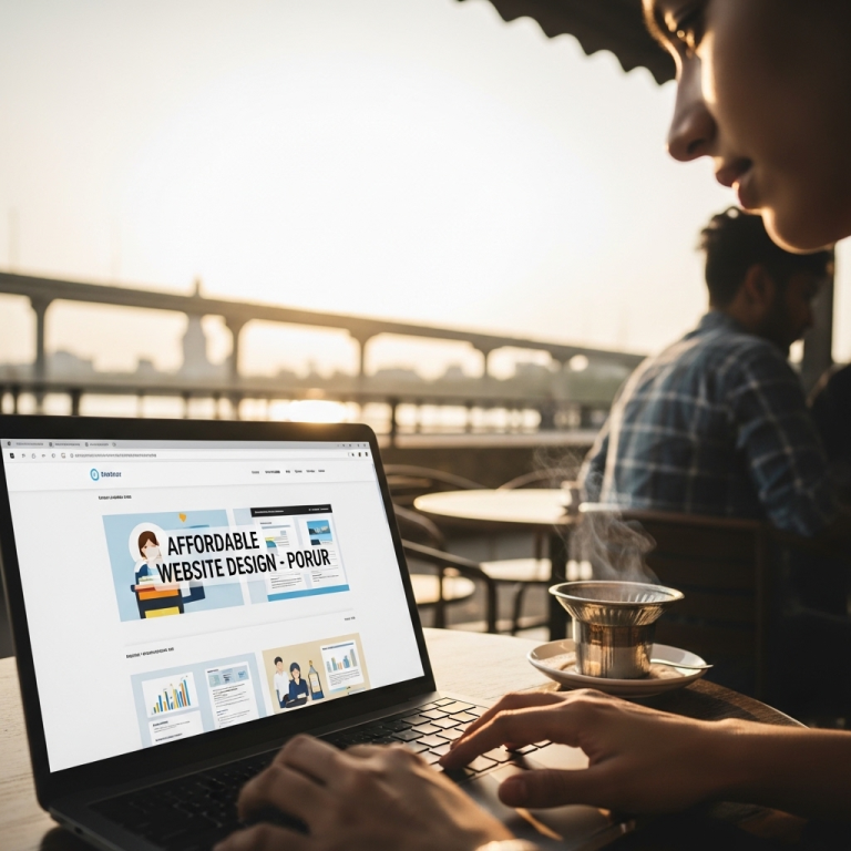 Affordable website design in Porur
