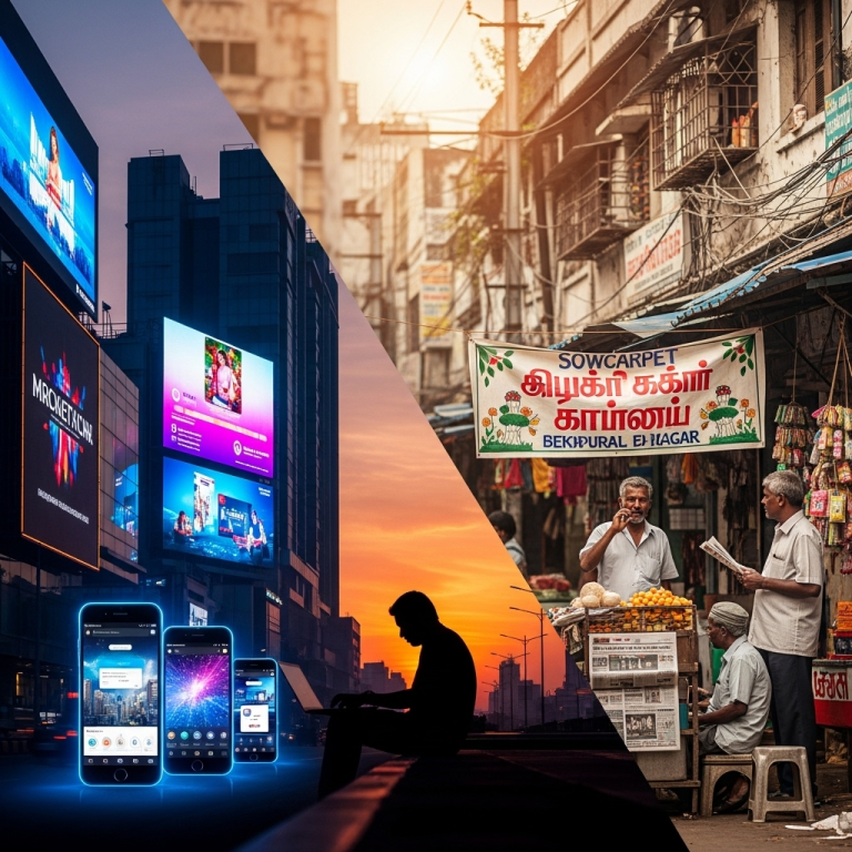 Digital Marketing vs. Traditional Marketing in Chennai