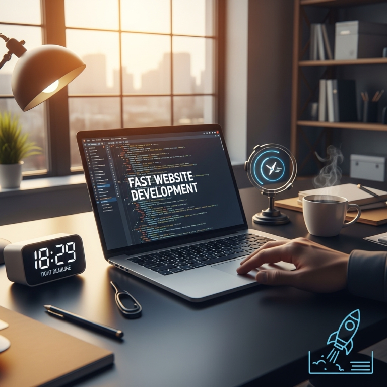 Fast website development agency near me