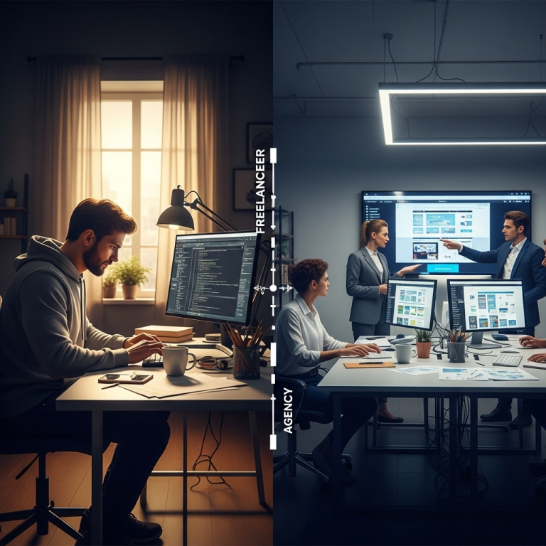 Freelancer vs. Agency: Who Should Build Your Website?