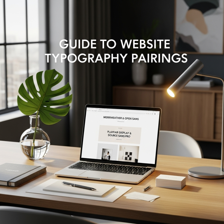 Guide to Website Typography Pairings