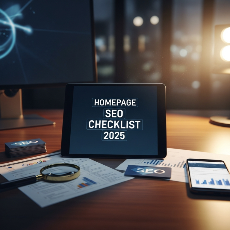 Homepage SEO Checklist for 2025
