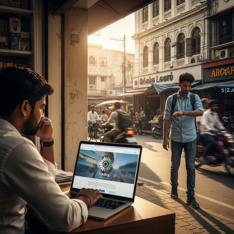 How Website Speed Affects Chennai Business Sales