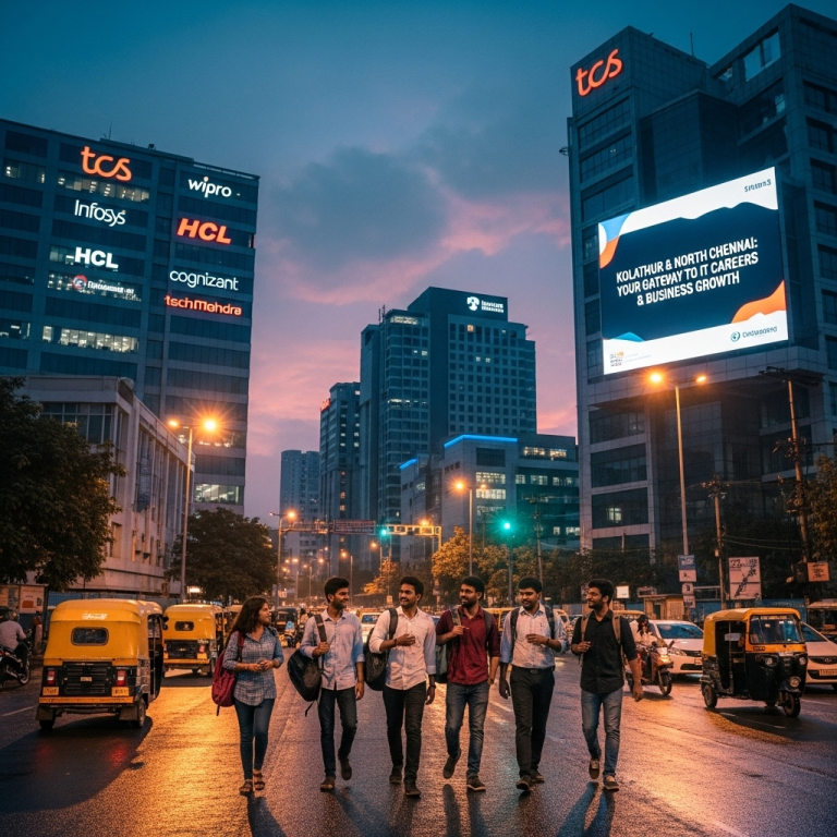 List of IT Companies in Kolathur & North Chennai for Freshers & Businesses