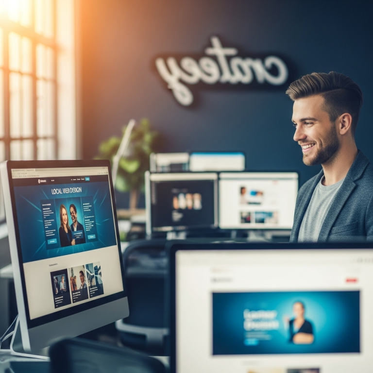 Local web design agency near me