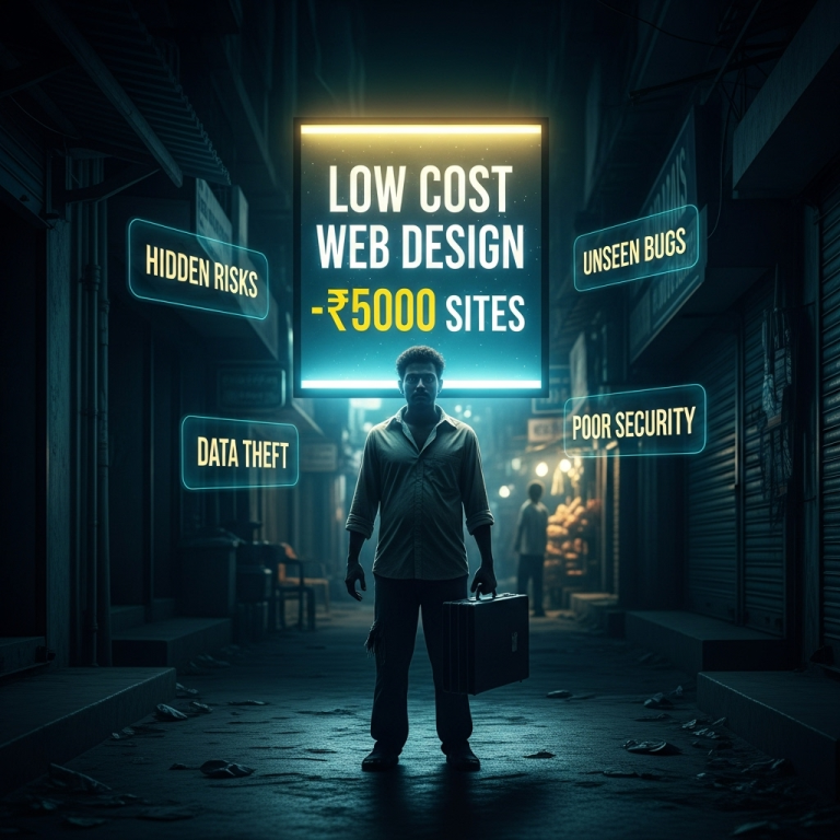 Low Cost Web Design in Chennai: Hidden Risks of “Cheap” ₹5000 Sites