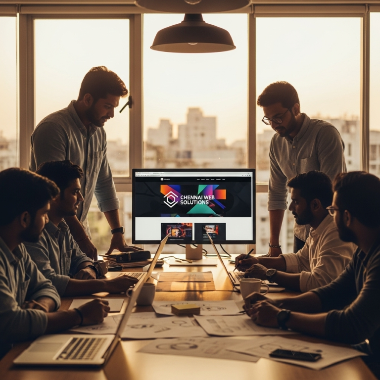 Professional web design agency in Chennai