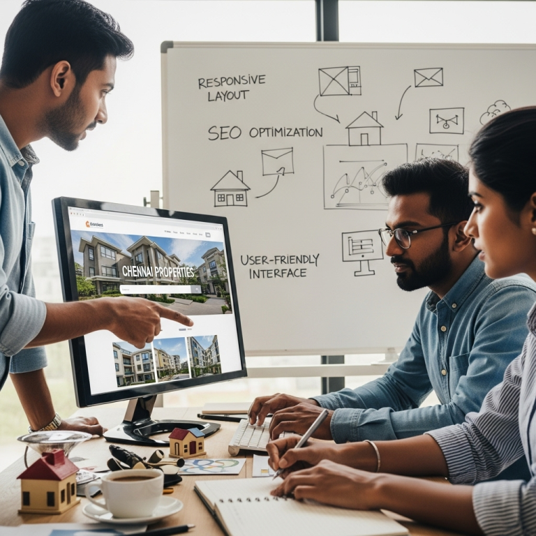 Professional Website Design for Chennai Real Estate Agents