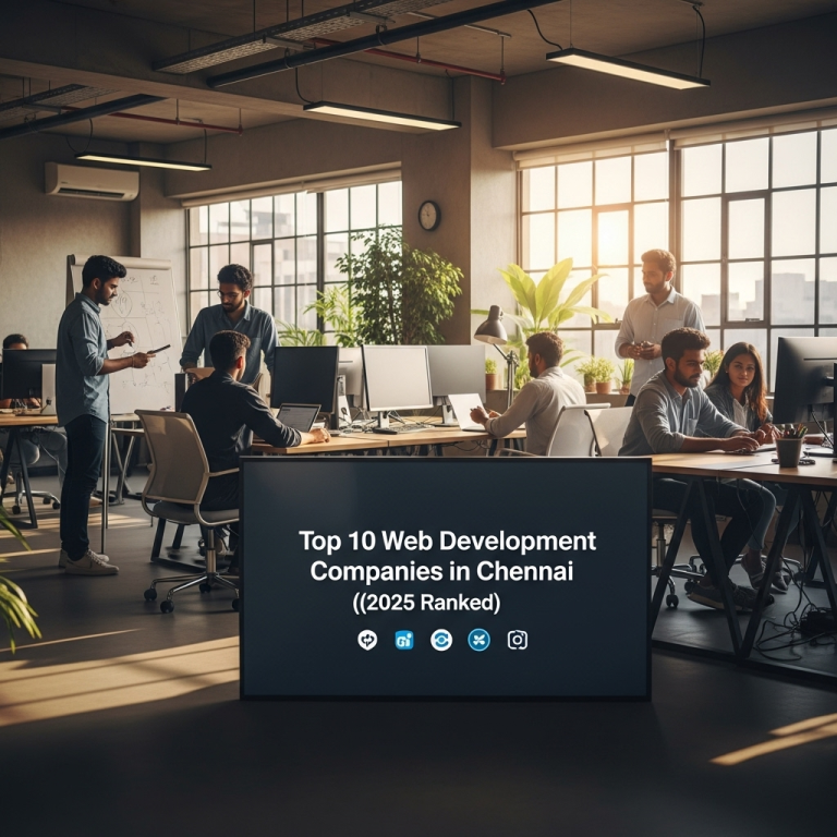Top 10 Web Development Companies in Chennai (2025 Ranked)