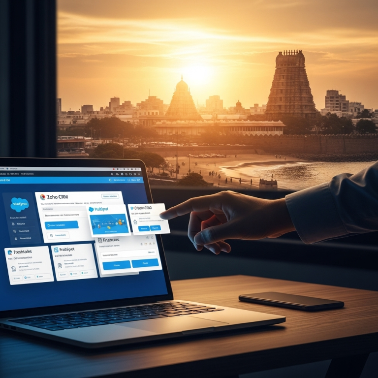 Top CRM Tools for Website Integration in Chennai