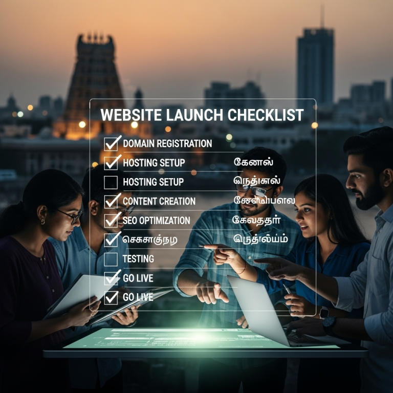 Website Launch Checklist for Chennai Companies