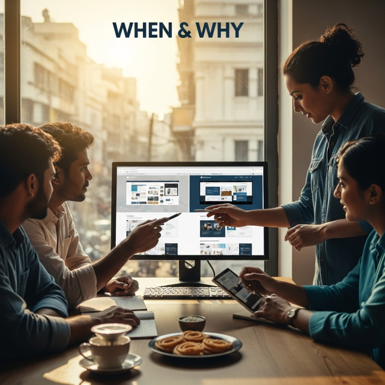 Website Redesign Services in Chennai – When & Why