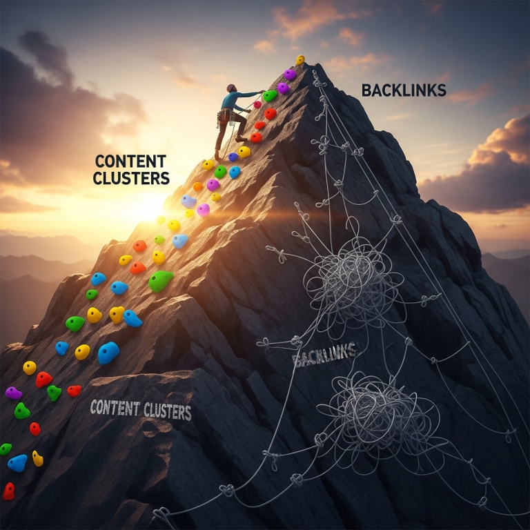 Why content clustering boosts SEO faster than backlinks