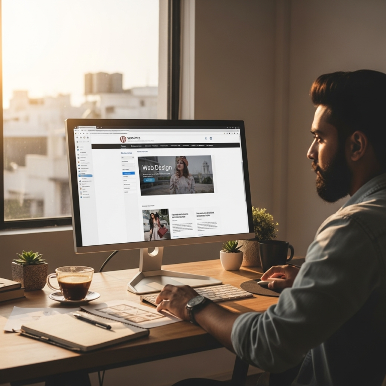 WordPress website design in Porur